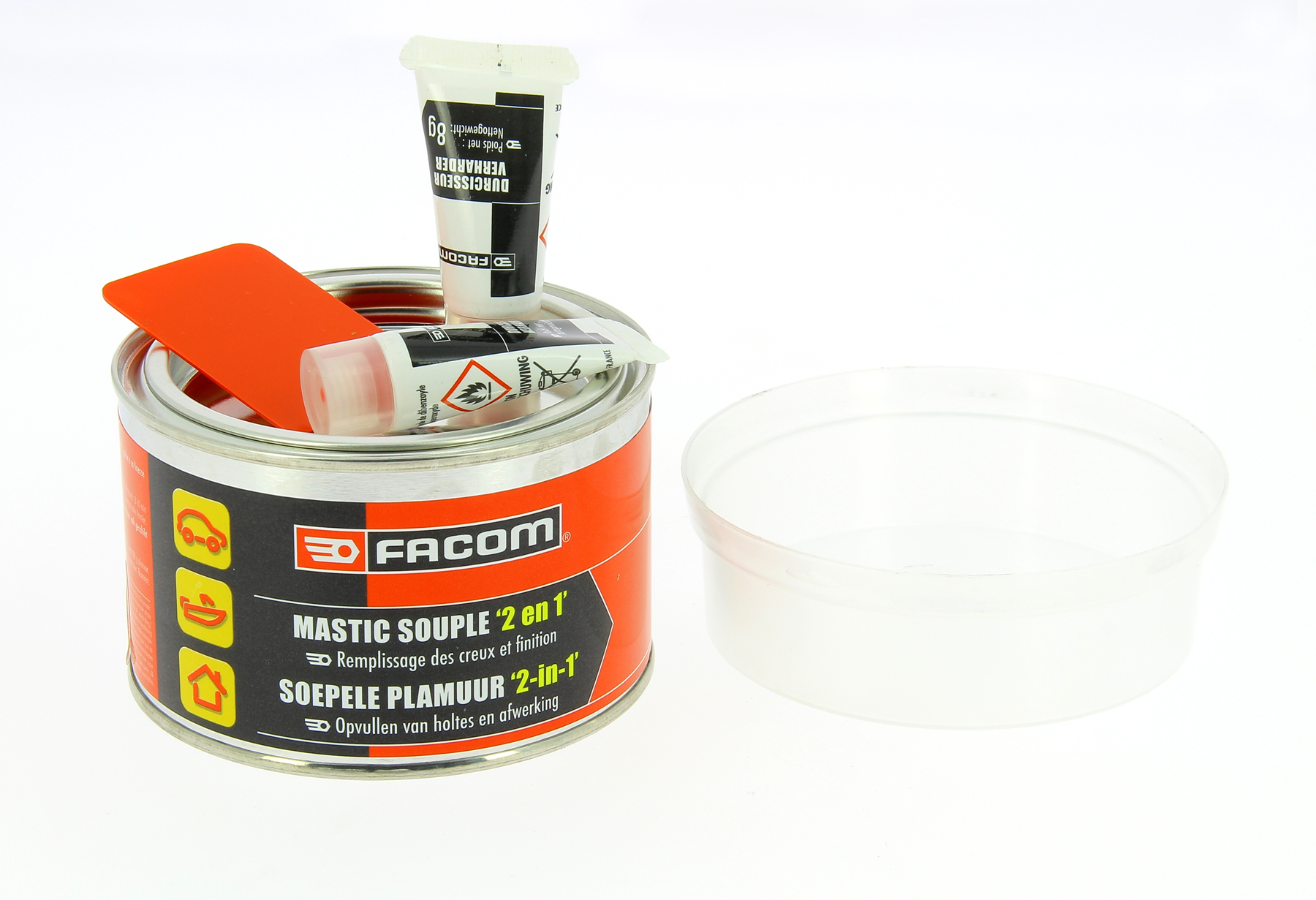 FACOM mastic polyester souple 2 en 1 500g