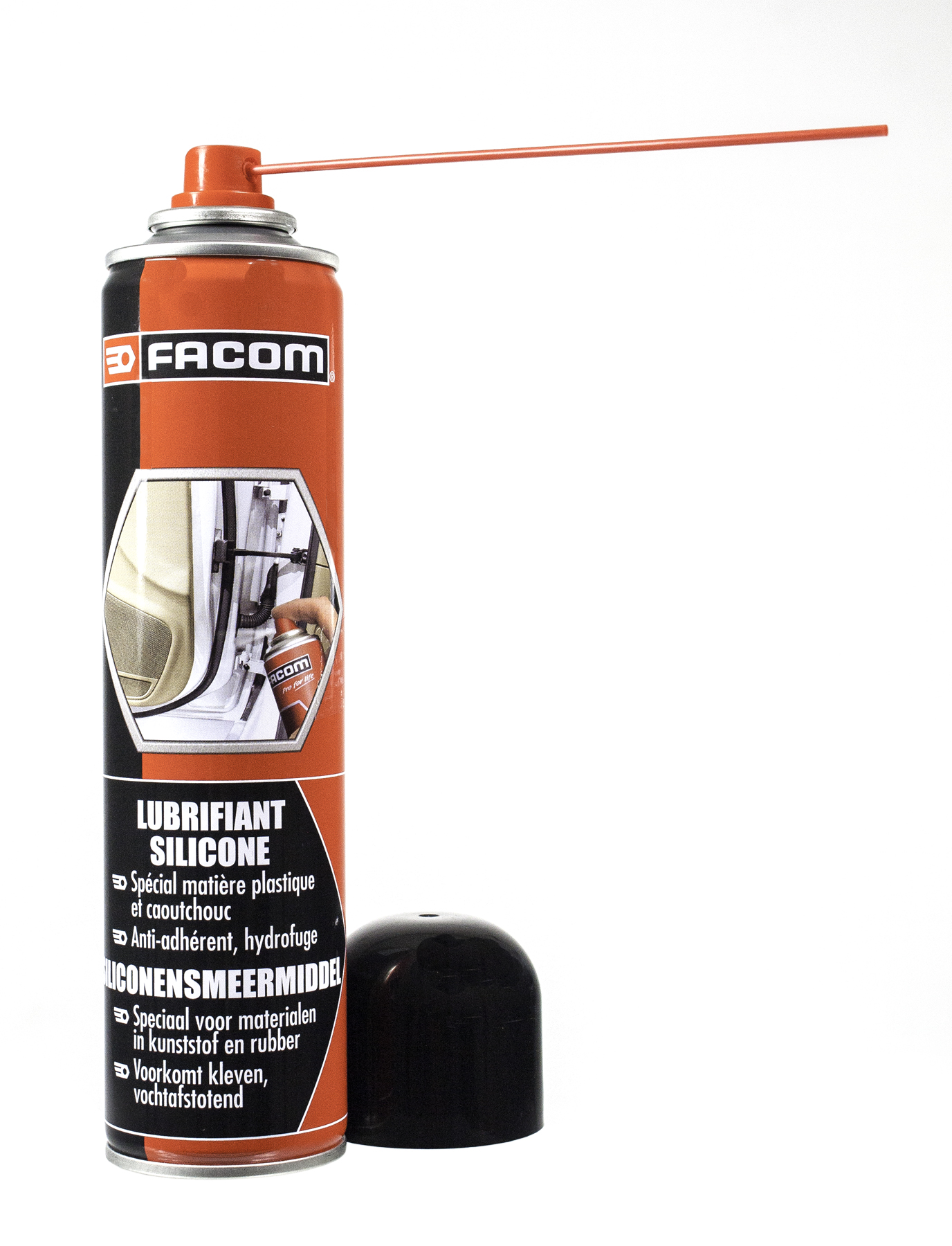 FACOM 006100 Lubrifiant Silicone, spécial Plastique et Caoutchouc