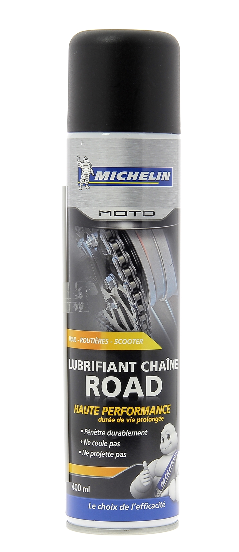 MICHELIN Moto lubrifiant chaîne Road. 400ml – Etape Auto