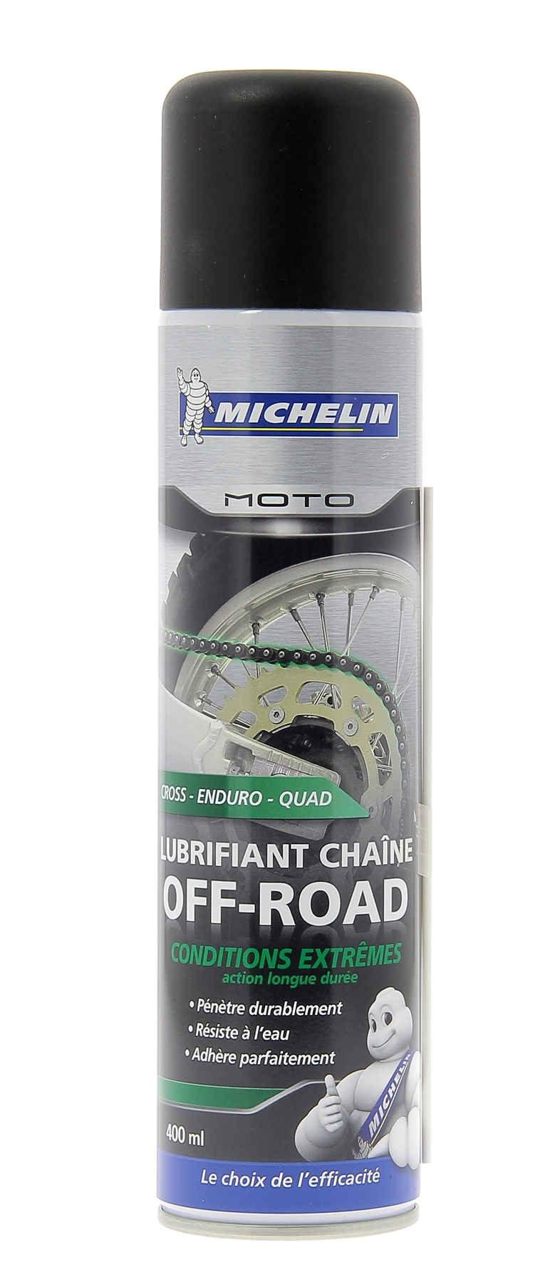 MICHELIN Moto lubrifiant chaîne Off-road. 400ml – Etape Auto