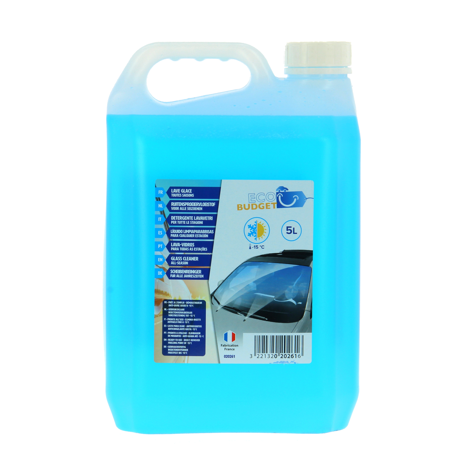 LAVE GLACE VOITURE MOINS 20 ° BIDON 5 LITRES – Flavien GCAT entreprises  adaptées – Site Pros