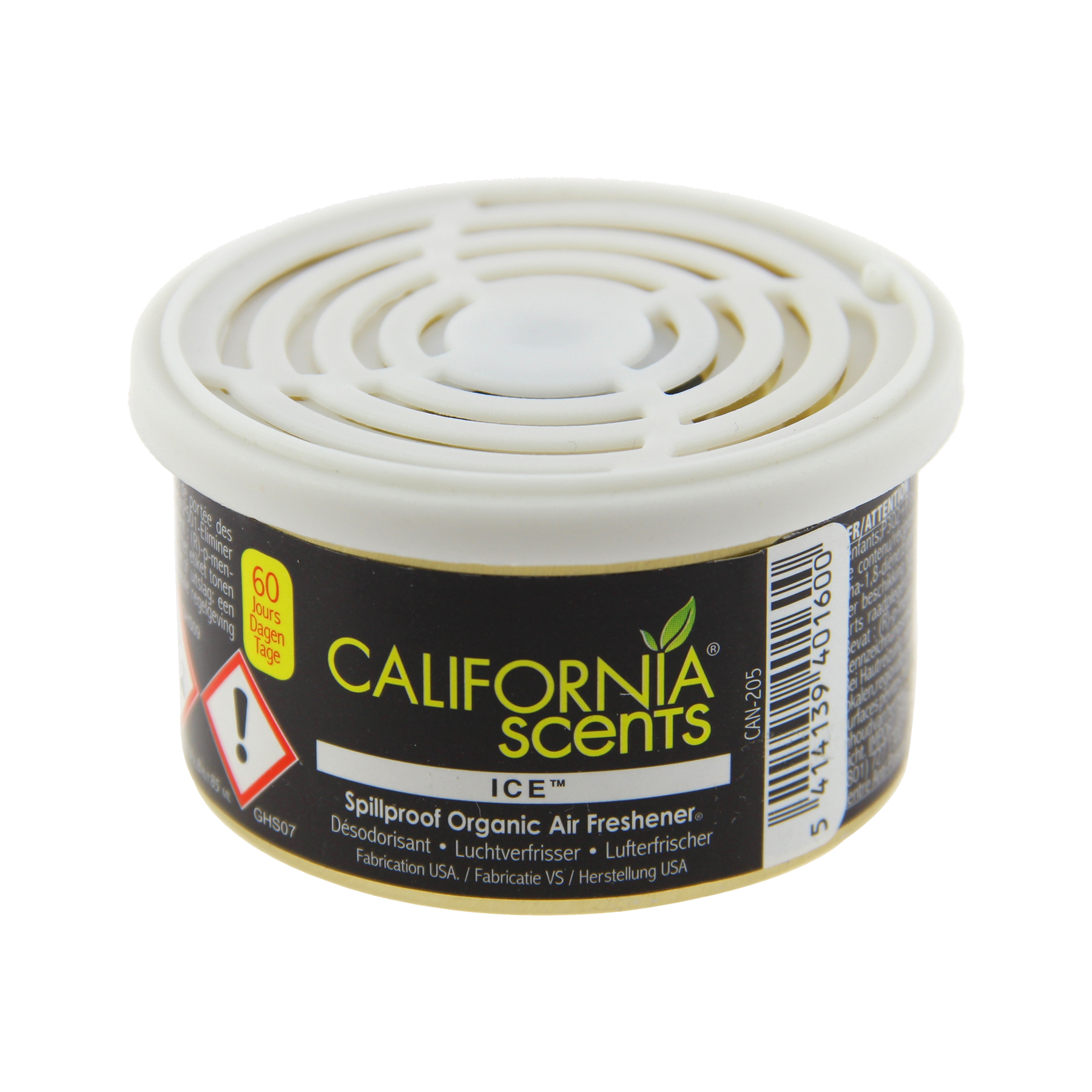 CALIFORNIA SCENTS canette désodorisante. Ice – Etape Auto