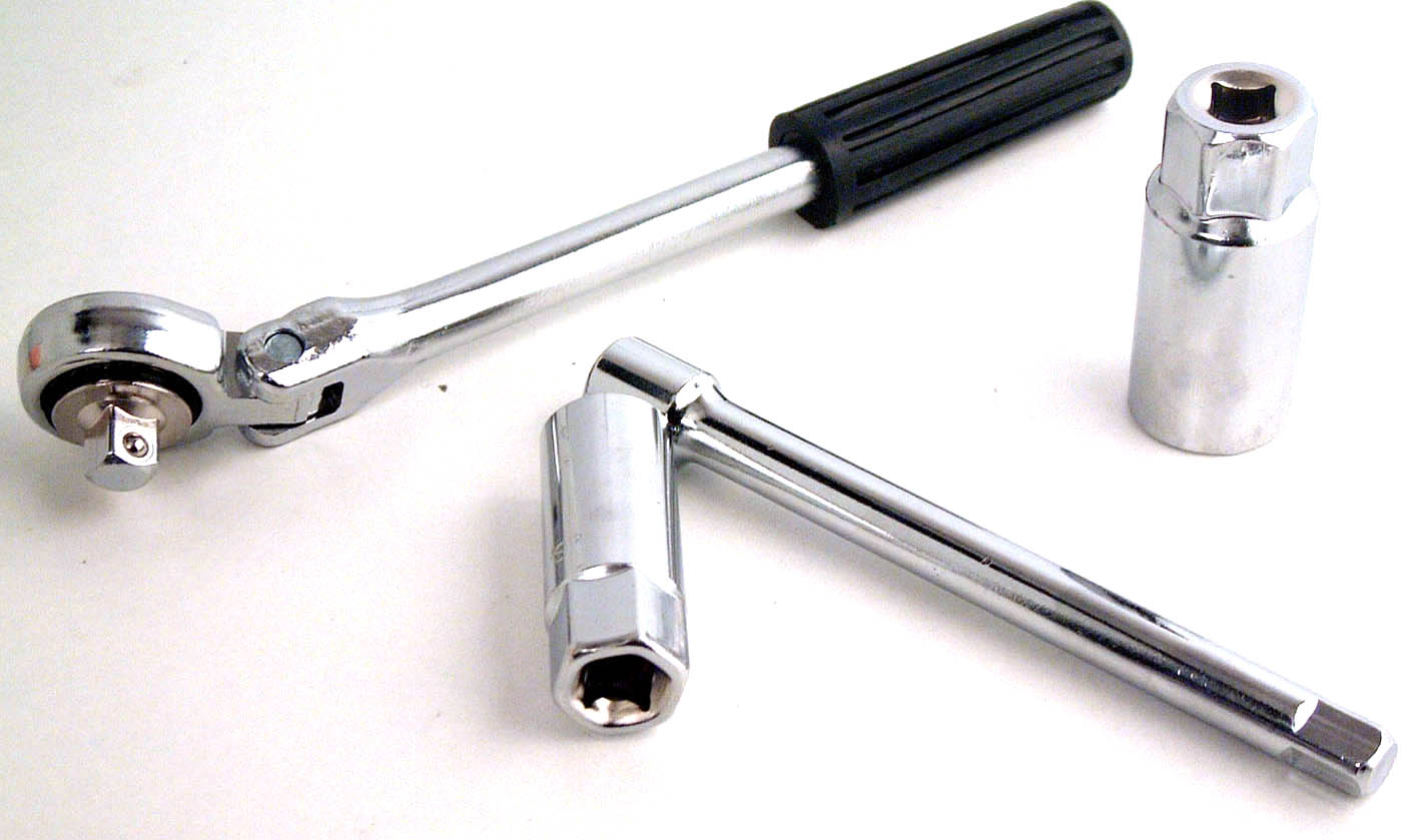 PRECISION-STEEL clé à bougie 16-21mm à cliquet