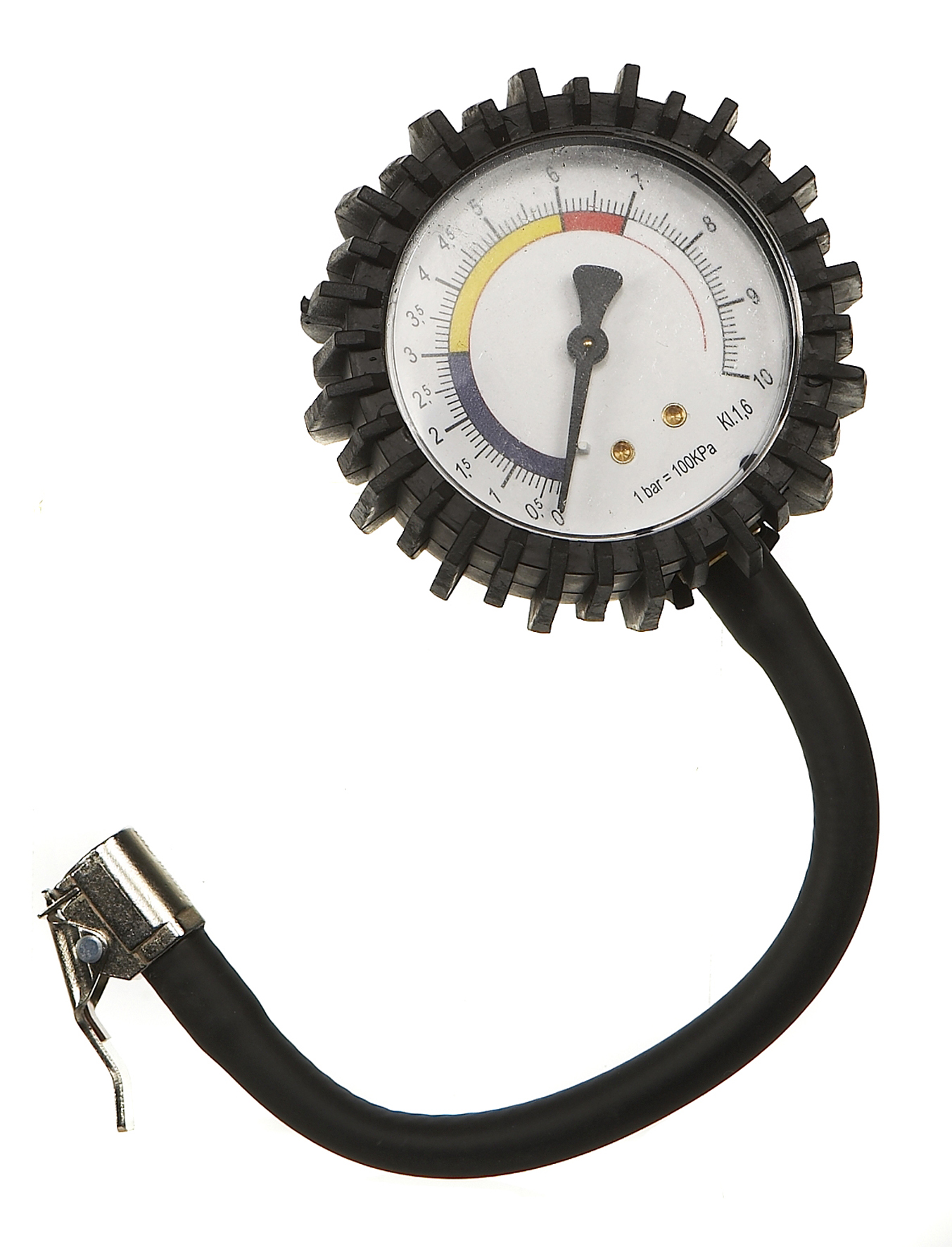 PRECISION-STEEL contrôleur de pression à aiguille. 0-10 bars