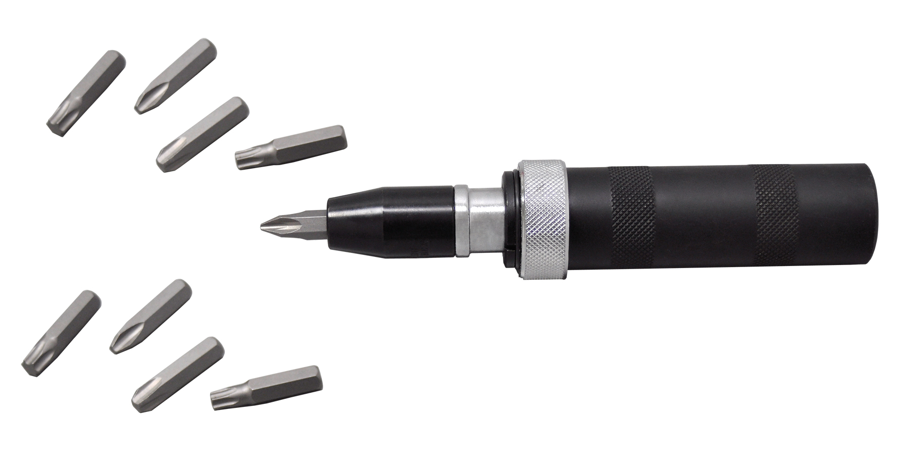 PRECISION-STEEL tournevis à frapper + embouts