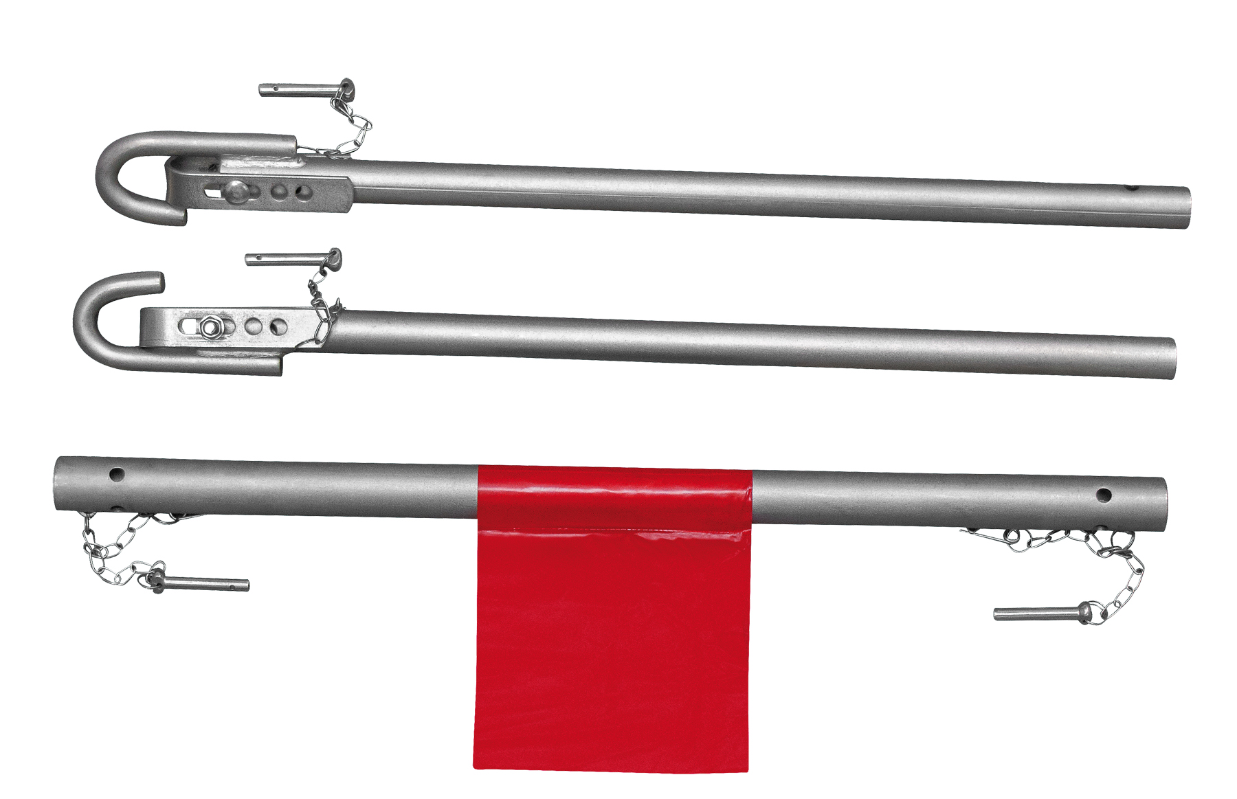PRECISION-STEEL barre de remorquage 2T - L.1,80m