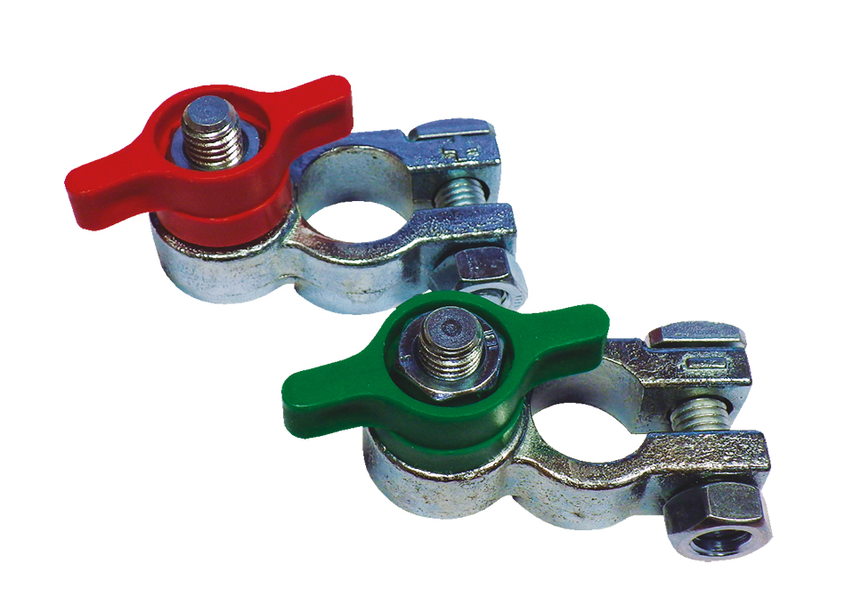 Kit robinet coupe batterie + / -