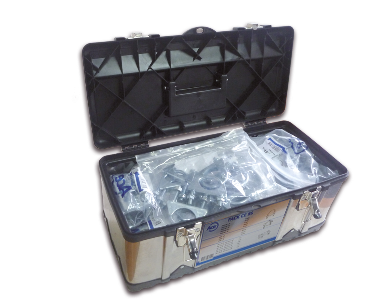 Mallette de 86 colliers échappement