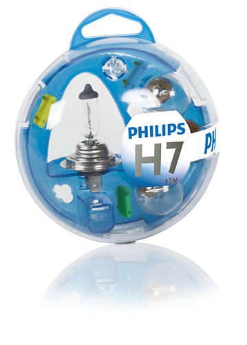 Coffret d'ampoules de secours Essential Box H7 Philips - Etape Auto