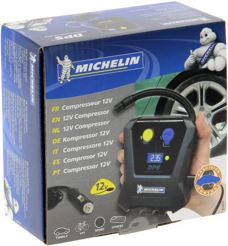 ENTRETIEN AUTO Michelin 9518 - Mini compresseur digital 12V noir - Private  Sport Shop