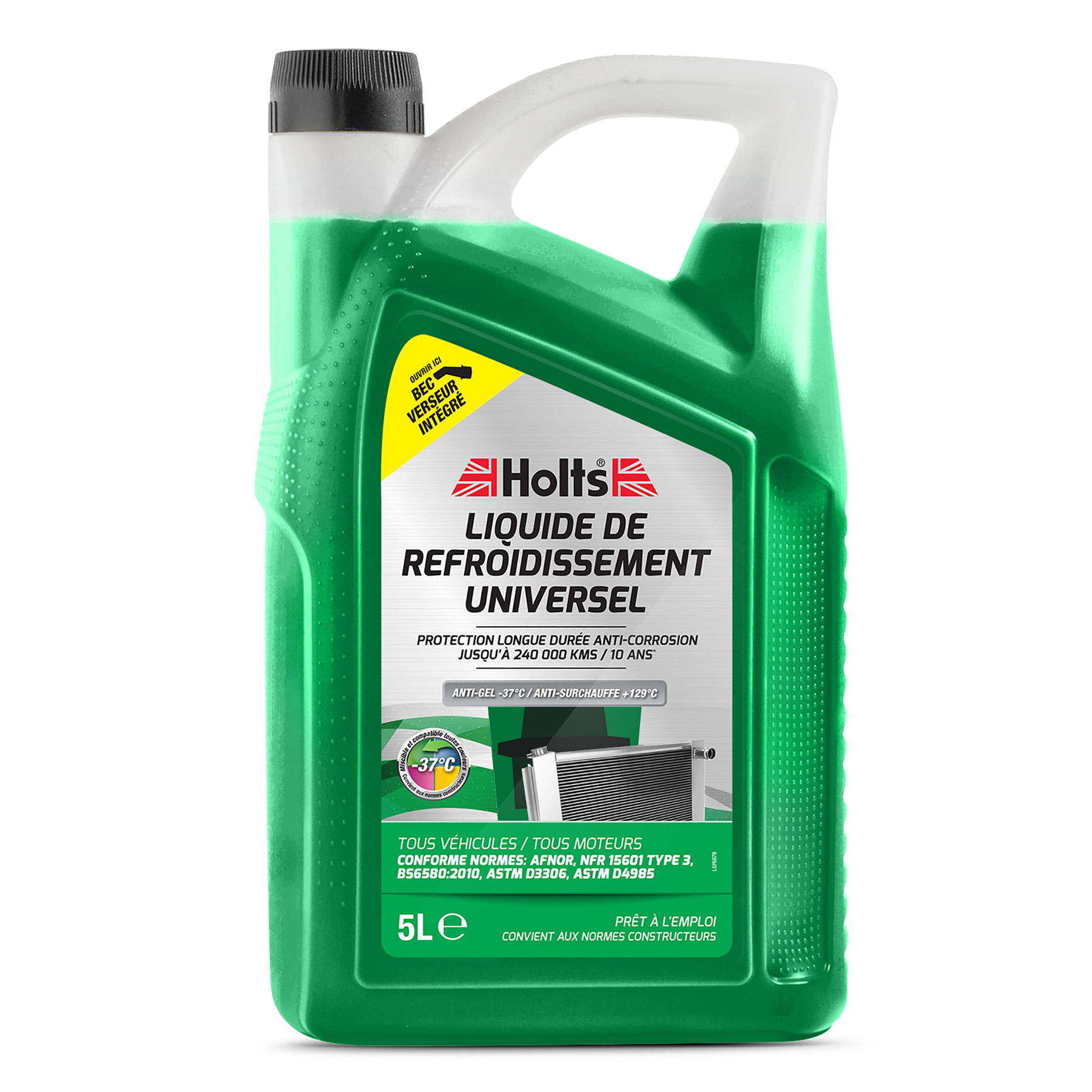 HOLTS liquide de refroidissement universel -37° 5L – Etape Auto