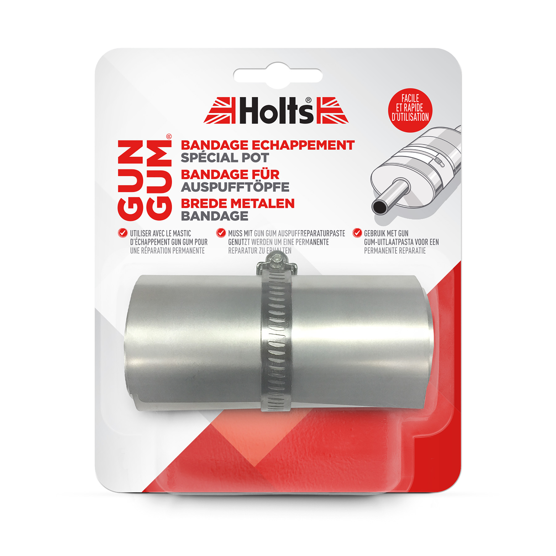 Mastic d'échappement 200 g - Holts