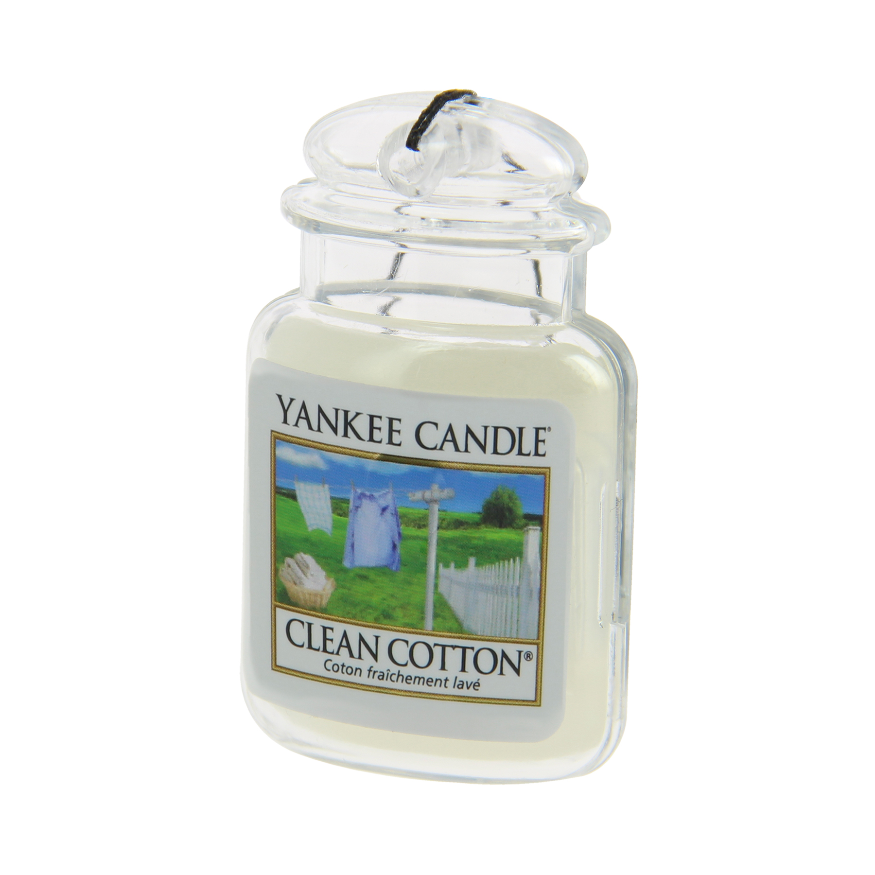 YANKEE CANDLE Car Jar Ultimate à suspendre. Coton frais - Etape Auto