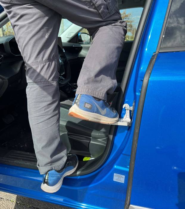 Marchepied de porte de voiture, marchepied de porte pour accès au toit de  voiture, capot de marchepied de voiture pour toit, crochet de porte de  voiture